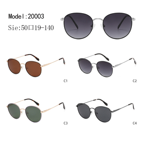Oval Metal <b>Frame</b> <b>Sunglasses</b> Gradient Lenses 100% UV Protection Unisex Elegant Casual Eyewear for Adults - Product Image 3