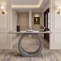 Console étroite avec rangement, table d'entrée, table de canapé, tiroir, pour petit espace, salon
