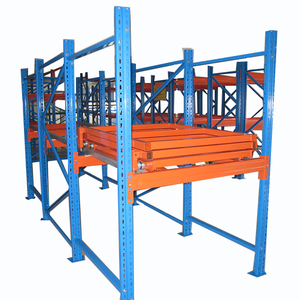 Rack à palettes robuste Push Back Systèmes de rayonnage à palettes Push Back Rail Système coulissant pour étagères de stockage - Product Image 1