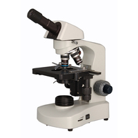 BestScope BS-2020B Portable Binocular Biological Microscope with 100x Objective and 10x Eyepiece Magnification Manual Focus