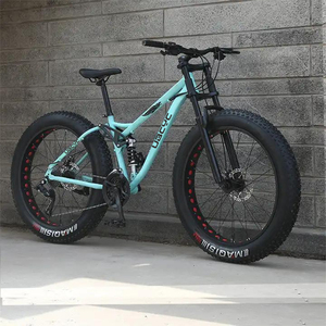Bicicleta de Montaña con Suspensión Completa de <span class=keywords><strong>26</strong></span> Pulgadas y 21 Velocidades, Llantas Anchas, Asiento Cómodo, Horquilla de Aleación de Aluminio, Frenos de Disco, Venta al Por Mayor - Product Image 5