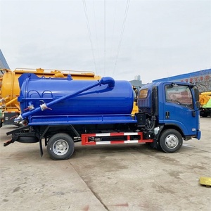 รถบรรทุกดูดสิ่งปฏิกูล ISUZU ขนาด 5000 ลิตร ถังสุญญากาศ 4x2 รถดูดสิ่งปฏิกูล 5000L ถึง 10000L สำหรับขาย - Product Image 4