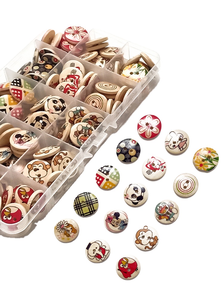 Лидер продаж, набор пуговиц из полимерных пластиковых пуговиц «сделай сам»