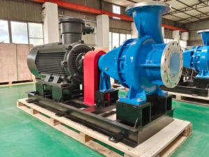 ปั๊มน้ำแบบแรงเหวี่ยงเดี่ยวแบบดูดปลายสำหรับระบบ HVAC และระบบหมุนเวียนน้ำเย็น ดีไซน์ QI BACK PULL OUT สำหรับ EA - Product Image 4
