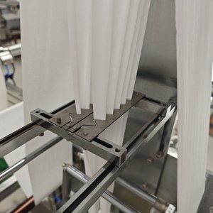 Hoàn toàn tự động tốc độ cao 80-130 pcs/đơn bé khăn lau ướt làm cho dây chuyền sản xuất máy đóng gói - Product Image 5