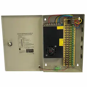Alimentatore centrale dell'adattatore 12V del CCTV della scatola 12V 20A dell'alimentazione elettrica S-250-12 18CH