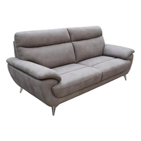Canapé d'angle moderne de haute qualité à trois places, rectangulaire, en tissu rembourré de mousse, pour salon et mobilier de maison