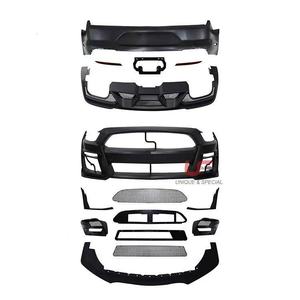Kit de Carrocería de Ajuste Perfecto para FORD Mustang 2015-2017, Actualización a Kit de Carrocería <span class=keywords><strong>GT500</strong></span>, Conjunto de Parachoques Delantero, Conjunto de Parachoques Trasero - Product Image 1