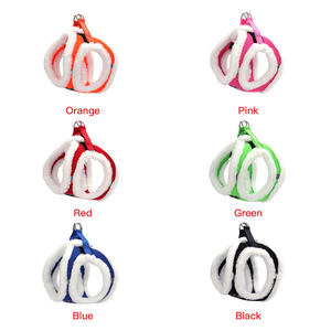 <span class=keywords><strong>Harness</strong></span> anak anjing liburan Natal Besar Sedang Kecil jaring udara musim dingin Fleece Lined dapat disesuaikan - Product Image 3