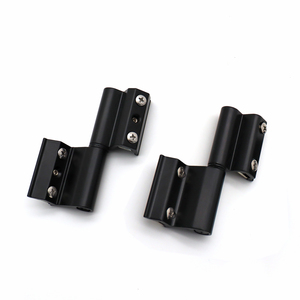 Charnières de fenêtre à battant en alliage d'aluminium robustes, charnières de <span class=keywords><strong>porte</strong></span> avec vis, fabricant chinois pour le marché africain - Product Image 1