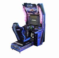 Machine de jeu d'arcade de course dynamique Storm Racer G2 à monnayeur, simulateur de conduite pour adultes, en métal, pour centre de divertissement