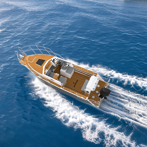 Yate de Pesca de Aluminio Soldado de <span class=keywords><strong>8m</strong></span>, Fabricado en China, <span class=keywords><strong>Barco</strong></span> de Lujo para Cruceros Oceánicos en Canadá - Product Image 2