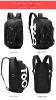 Vente chaude Sac De Sport Grand Multifonctionnel Étanche Oxford Sport Sac À Dos Voyage Gym Sac Polochon Avec Compartiment À Chaussures