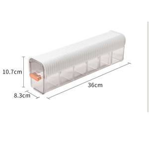 YUN, gran oferta, panty apilable, calcetines, organizador de ropa interior montado en la pared, compartimento, caja de almacenamiento de plástico - Product Image 5