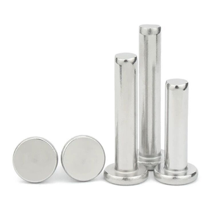Remaches de Cabeza Redonda de Hierro Sólido Yuhuan Clase 4.8 y 6.8 Acabado Brillante 0.188 pulg. de Diámetro Remache Ciego ISO Estándar 1 Rango de Agarre - Product Image 5
