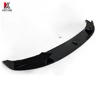 Pabrik Baru Menjual Spoiler Bibir Bumper Depan 2-PIECE F10 F11 M Performance Glossy Black Cocok untuk Seri 5 2010-2017 Kualitas Tinggi