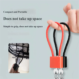 Cadenas en câble d'acier recouvert de PVC pour armoires, fenêtres, vélos, meubles, gymnases et ateliers avec 3 clés métalliques - Product Image 4