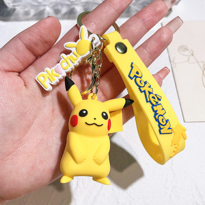 3D dễ thương Anime <span class=keywords><strong>PVC</strong></span> Keychain tùy chỉnh phim hoạt hình nhân vật Túi Keychain sắt khuyến mại Pokemon <span class=keywords><strong>Keyring</strong></span> silicon xe cao su <span class=keywords><strong>Keyring</strong></span> - Product Image 6