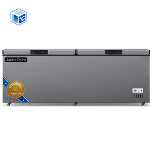 Коммерческое холодильное оборудование для кухни CE ETL 10 ℃ ~-30 ℃   Морозильная камера с двумя дверями, 1000 литров, для коммерческой кухни - Product Image 1