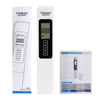 Testeur numérique 3-en-1 TDS EC et thermomètre, testeur portable de la qualité de l'eau pour l'eau potable et les aquariums