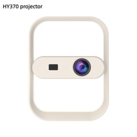 Projecteur LCD Portable Mini Gimbal à Focale Électrique, Correction Automatique de la Distorsion Trapézoïdale, Courte Portée, WiFi, Bluetooth, Android 14 Proyector