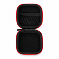 Étui de rangement pour écouteurs intra-auriculaires, léger, résistant aux chocs, fermeture éclair sécurisée, organisateur pour accessoires
