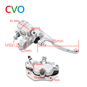Pompe supérieure de frein universelle pour moto ATV 125-450 SX/XC/FC/TC levier hydraulique de maître-cylindre de frein avant - Product Image 5