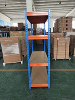 Étagère en métal robuste en acier au fer Systèmes de rayonnage d'entrepôt à palettes sélectifs à empilage industriel Supports de stockage et étagères