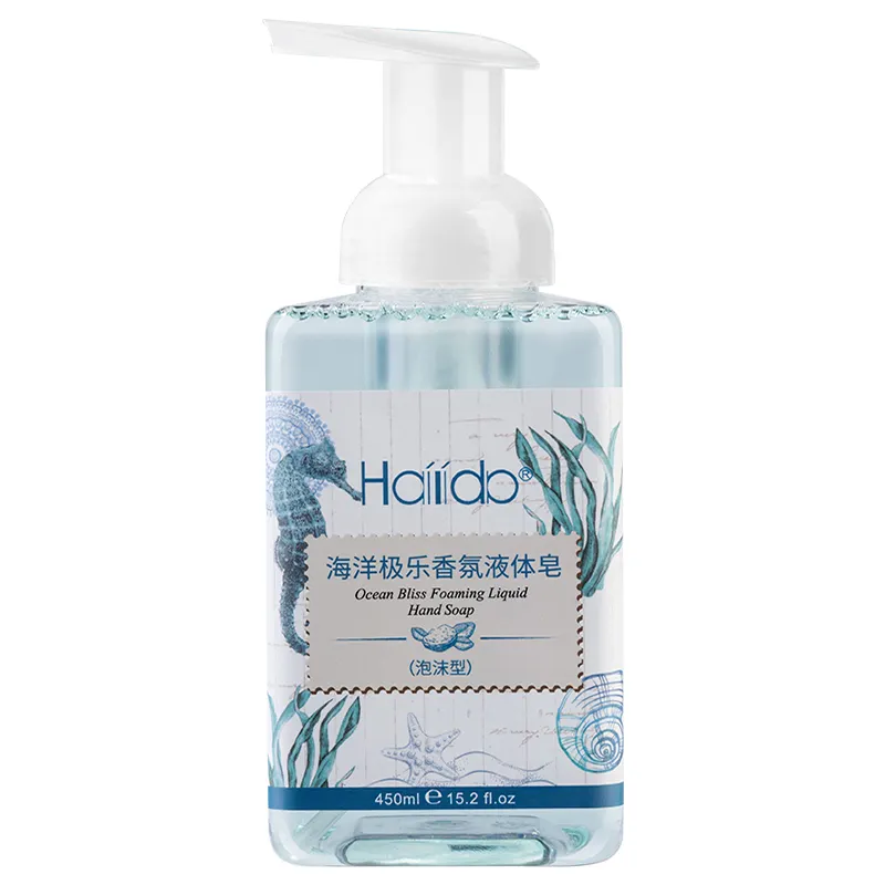 Factory Wholesale Private Label Organic Natural Liquid Christmas Foaming Shea Butter Hand Soap