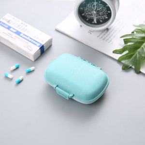 <b>Mini</b> 8-Compartment Plastic Medicine <b>Box</b> 1pc Portable Rectangular <b>Storage</b> for Business Trips Waterproof Moisture-Proof for - Product Image 6