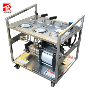 Pompe de surpression pneumatique TEREK 200 bars pour azote, oxygène, hélium et hydrogène - Product Image 2