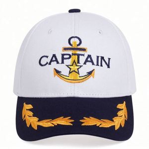 Gorra de Béisbol Personalizada al por Mayor, Gorra de Capitán con Logotipo Bordado en Algodón de 6 Paneles - Product Image 4
