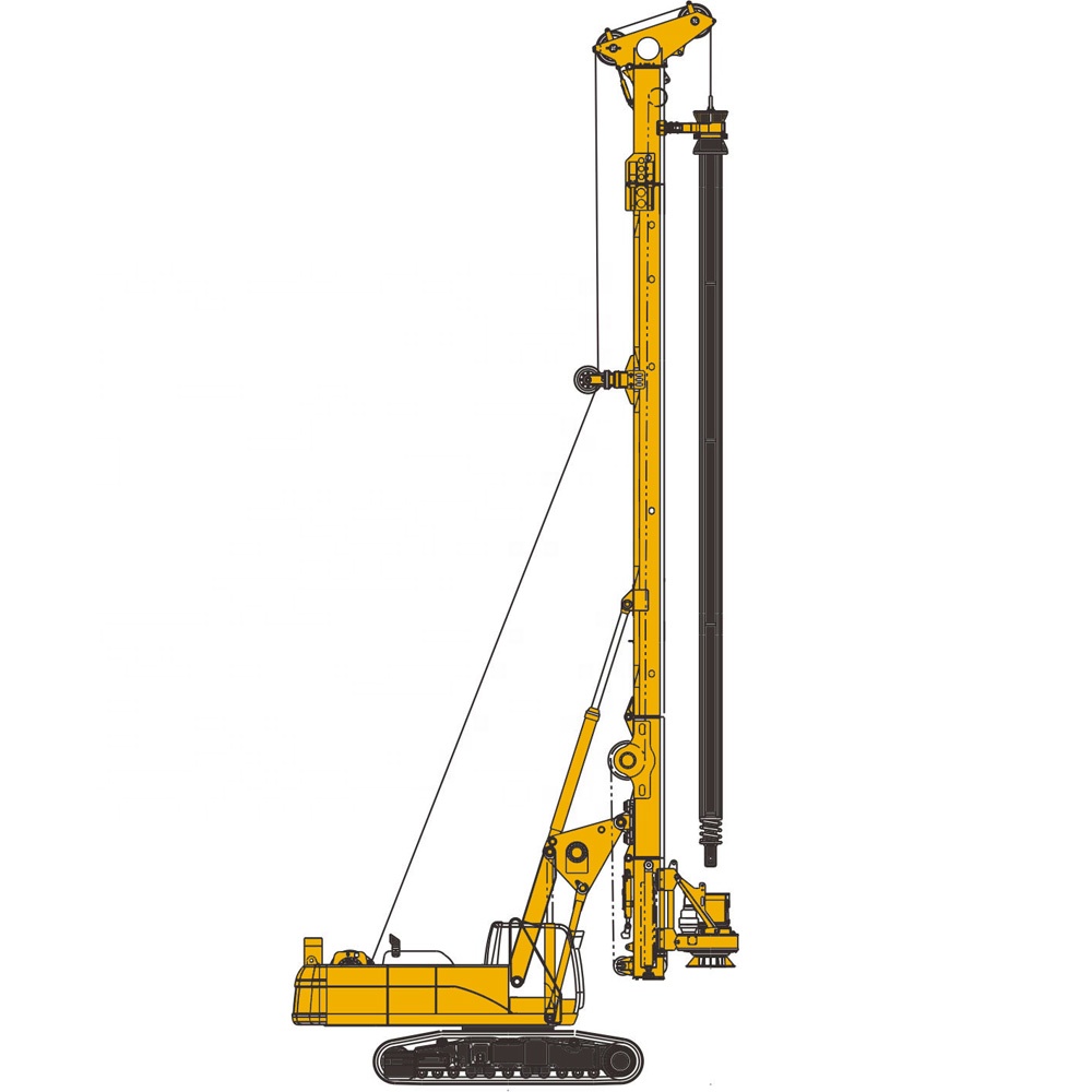 UMP Rotary Drilling Rig Hydraulic Foundation Drill Construction Piling