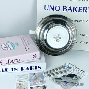 ชามบะหมี่กึ่งสำเร็จรูปพร้อมฝาปิด สแตนเลสเกรดอาหาร ดีไซน์การ์ตูนทรงกลมแบบมีที่ระบายน้ำ สำหรับนักเรียนหอพัก อาหารโรงอาหาร แคมป์ปิ้ง - Product Image 3