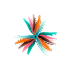 Hélices multicolores en option 51466 V2 à 3 pales plus dures et plus rapides pour moteurs FPV sans balais - Product Image 1