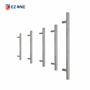 Gagang Pintu Stainless Steel Modern Kontemporer untuk Kamar Mandi, Kamar Tidur, Hotel, Dapur, Sekolah - Warna Sesuai Pesanan - Product Image 1