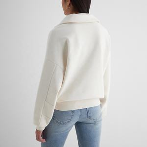 Pull vierge à la mode pour femmes personnalisé Pull décontracté à col en V Bas Polo <span class=keywords><strong>Sweat</strong></span>-shirt oversize unisexe Jumper Sweatshirts pour femmes - Product Image 3