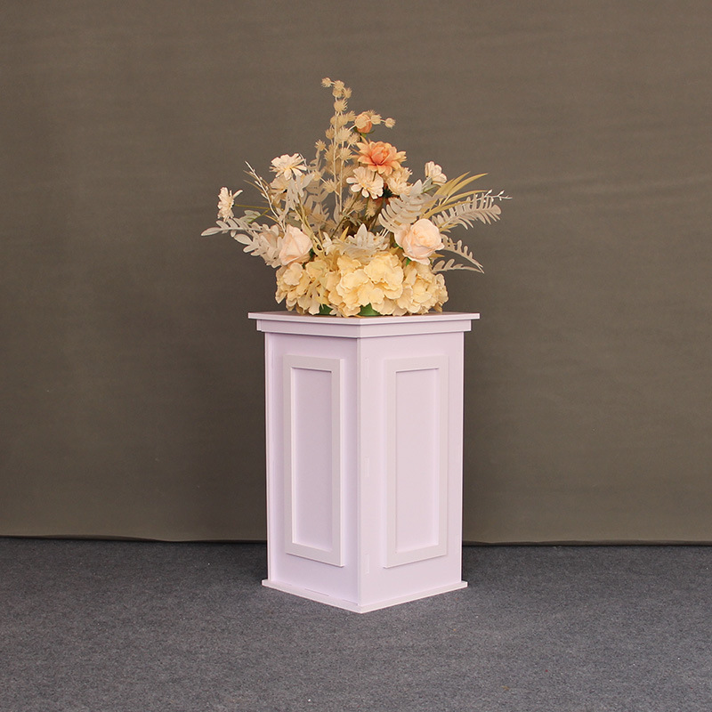 PVC Wedding Props Flower Stand Pedestal