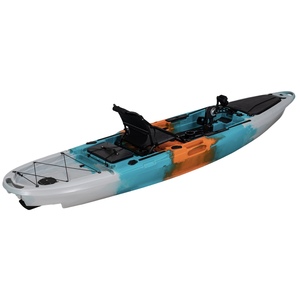 Sistema de propulsión para kayak de pesca LSF de 12 pies, nuevo modelo, con pedales, motor individual, material LLDPE/HDPE, pedal para kayak - Product Image 3