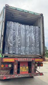 ミニマルメタル折りたたみベッドフレーム収納ポケット付き & <span class=keywords><strong>4</strong></span>キャスター付き簡単ポータブル発泡マットレス寝室用 - Product Image 6