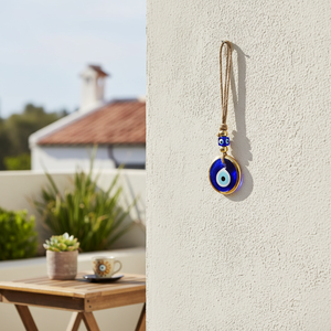 Ornement Evil Eye Gold Trim Nouveauté & Creative Home Decoration 7x26cm - Product Image 3