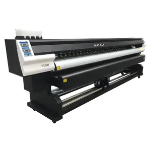 S3200 Digital Eps I3200 Eco Solvent Flex Printer stiker 3.2m mesin cetak harga pabrik mesin cetak untuk dinding