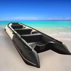 गेटे 12.4ft GTS380 जाने नाव मध्यम आकार सफेद और काले Inflatable समुद्र खेल नाव जहाज़ के बाहर इंजन के साथ 380cm - Product Image 5