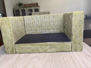 Pannello Sandwich di lana di roccia <span class=keywords><strong>fonoisolante</strong></span> <span class=keywords><strong>e</strong></span> <span class=keywords><strong>fonoassorbente</strong></span> in fibra minerale - Product Image 4