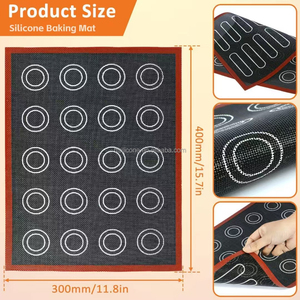 <span class=keywords><strong>Tapis</strong></span> <span class=keywords><strong>de</strong></span> <span class=keywords><strong>cuisson</strong></span> en silicone <span class=keywords><strong>micro</strong></span>-<span class=keywords><strong>perforé</strong></span> <span class=keywords><strong>de</strong></span> qualité supérieure <span class=keywords><strong>Tapis</strong></span> <span class=keywords><strong>de</strong></span> <span class=keywords><strong>cuisson</strong></span> au four antiadhésif avec outil <span class=keywords><strong>de</strong></span> <span class=keywords><strong>cuisson</strong></span> <span class=keywords><strong>de</strong></span> pâtisserie polyvalent - Product Image 4