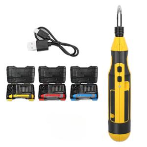 Combinación <span class=keywords><strong>4V</strong></span> destornillador eléctrico USB recargable <span class=keywords><strong>inalámbrico</strong></span> hogar pequeño Kits de herramientas eléctricas - Product Image 6