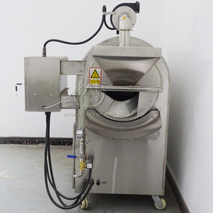 30-500kg/mẻ thép không gỉ điện sưởi ấm bằng khí ca cao hạt cà phê hạt đậu phộng hạt đậu nành HẠT RANG XAY máy - Product Image 2