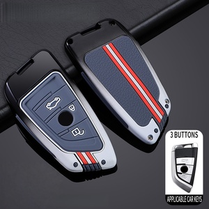 Housse de clé de voiture pour BMW X1 X3 X4 X5 F15 X6 F16 G30 7 Series G11 F48 F39 <span class=keywords><strong>520</strong></span> 525 F30 118i 218i 320i Accessoires d'intérieur de voiture - Product Image 3