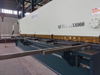 Guillotina Hidráulica DAC 12*8000mm, Máquina de Corte de Chapa Metálica CNC para Acero al Carbono y Acero Inoxidable