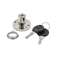 EVERGOOD vente en gros 109 serrure de tiroir en alliage de Zinc accessoires de quincaillerie de meubles raccords serrure d'armoire serrures de tiroir de bureau